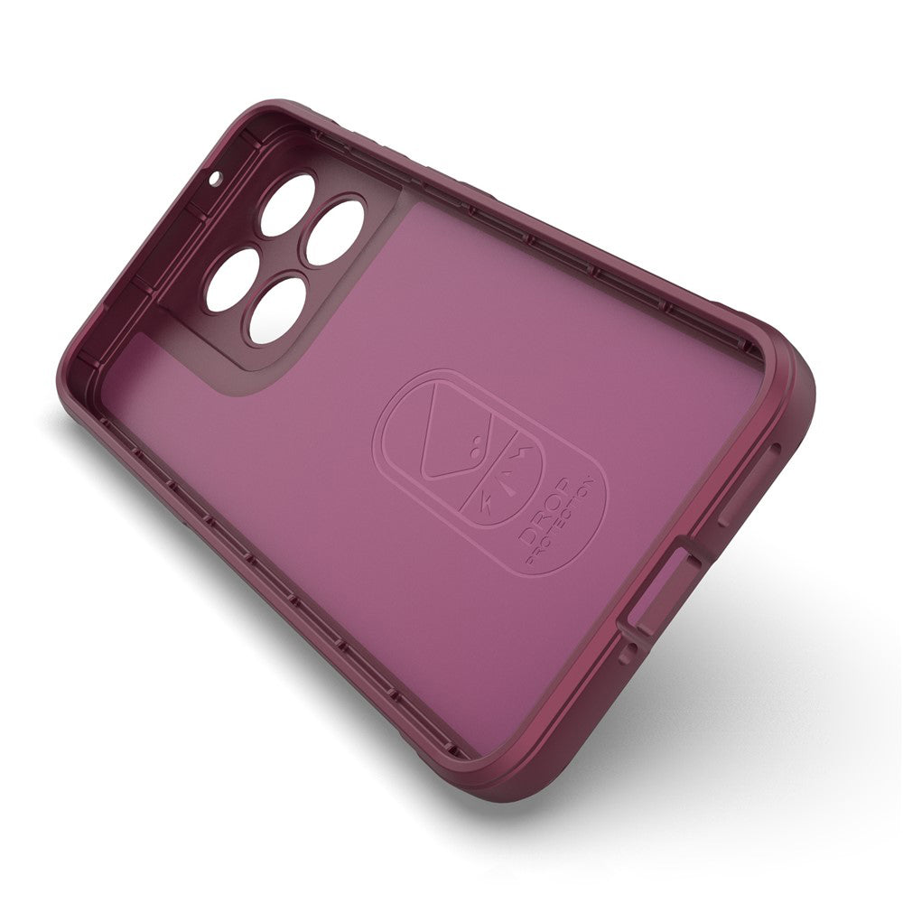 Θήκη για Motorola Edge 70 Fusion, Techsuit, Magic Shield, Βυσσινί