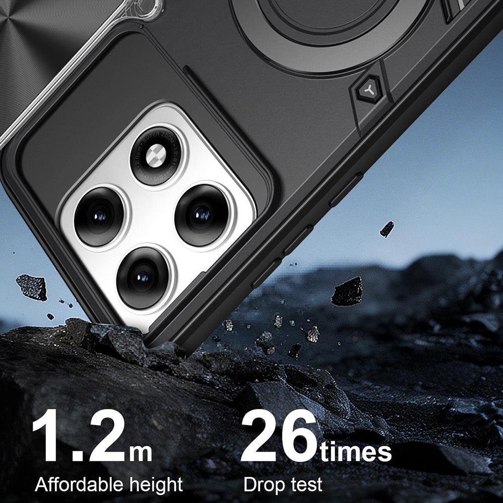 Θήκη για Motorola Edge 70 Pro, Techsuit, CamGuard Pro, Μωβ