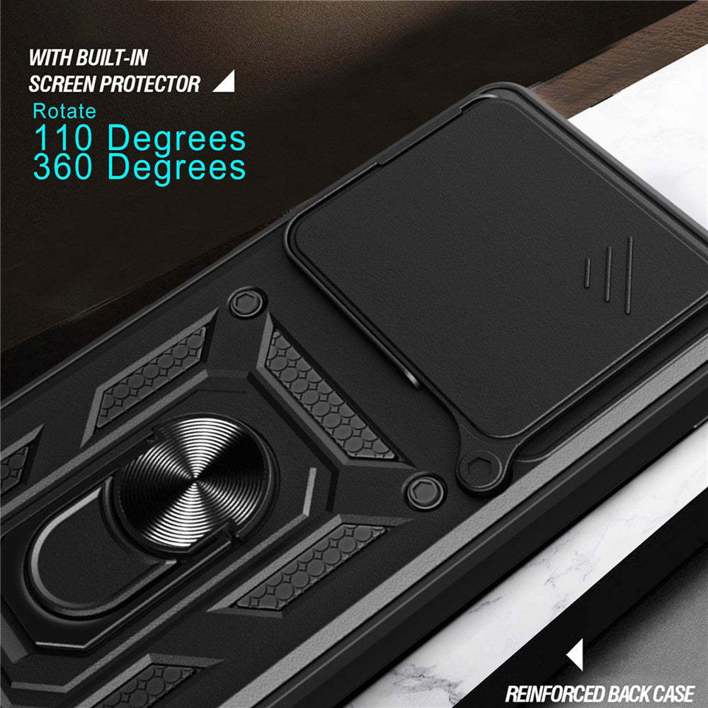 Θήκη για Motorola Edge 70, Techsuit, CamShield, Μαύρη