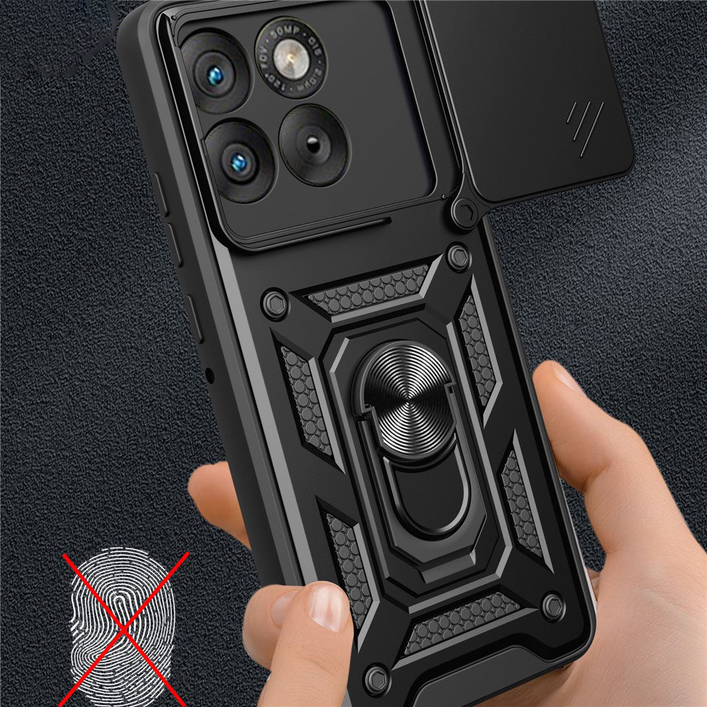 Θήκη για Motorola Edge 70, Techsuit, CamShield, Μαύρη