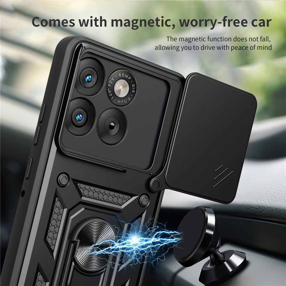 Θήκη για Motorola Edge 70, Techsuit, CamShield, Μαύρη
