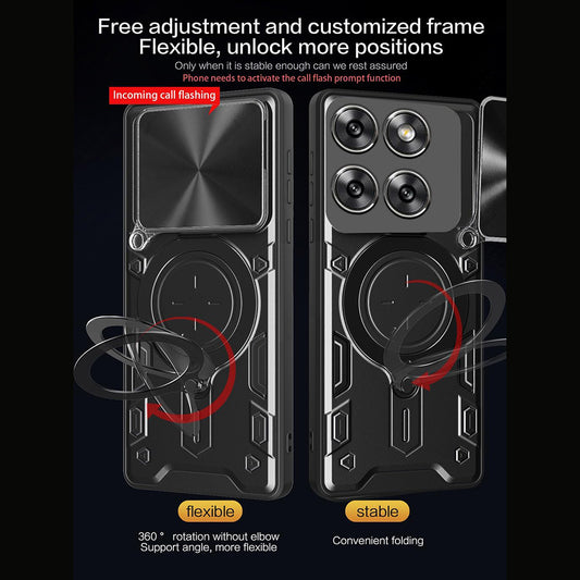 Θήκη για Motorola Edge 70 Ultra / Signature, Techsuit, CamGuard Pro, Μπλε