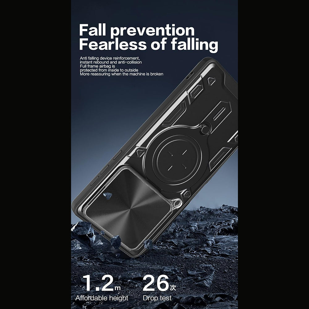 Θήκη για Motorola Edge 70 Ultra / Signature, Techsuit, CamGuard Pro, Μπλε