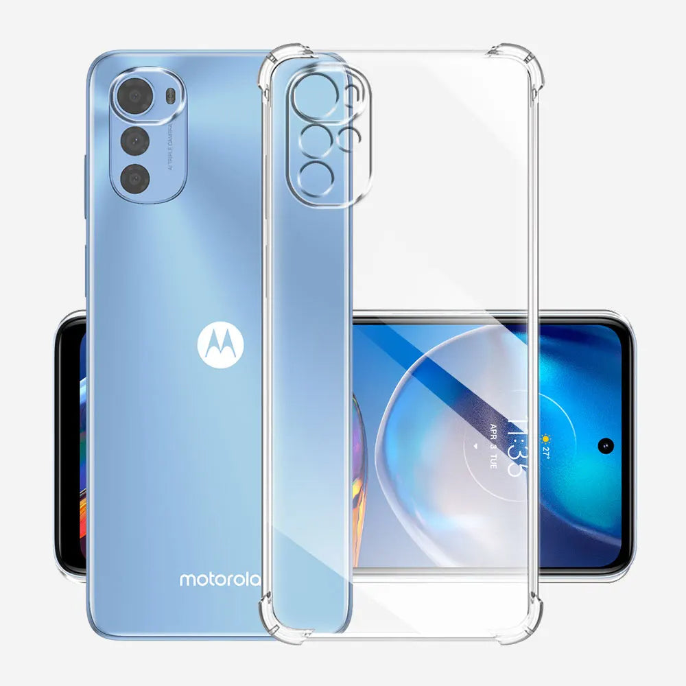 Θήκη για Motorola Moto E32s / E32 / G22, Techsuit, Ανθεκτική σε Κρούσεις Διαφανής, Διαφάνεια