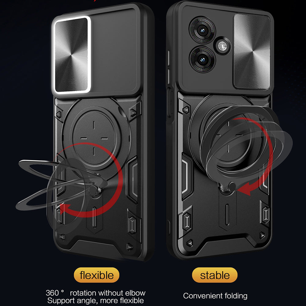 Θήκη για Motorola Moto G06, Techsuit, CamGuard Pro, Μωβ