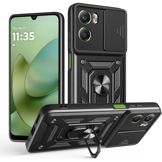 Θήκη για Motorola Moto G06, Techsuit, CamShield, Μαύρη