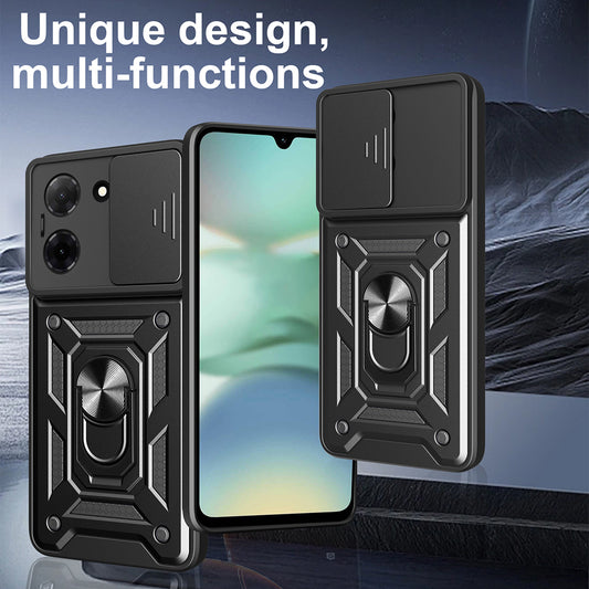 Θήκη για Motorola Moto G06, Techsuit, CamShield, Μαύρη