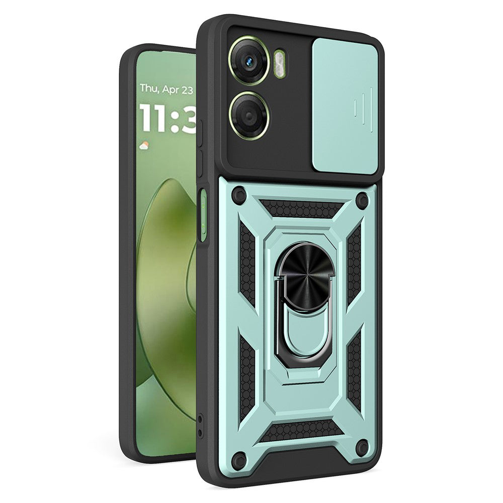 Θήκη για Motorola Moto G06, Techsuit, CamShield, Πράσινη