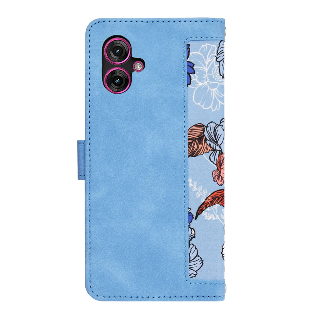 Θήκη για Motorola Moto G55, Techsuit, FlipCraft, Μπλε