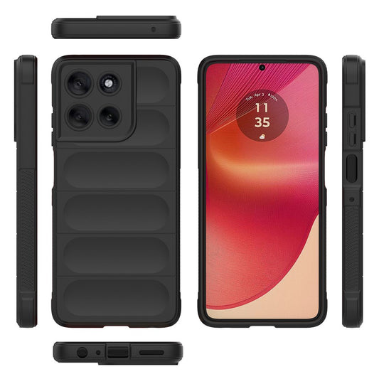 Θήκη για Motorola Moto G56, Techsuit, Magic Shield, Μαύρο