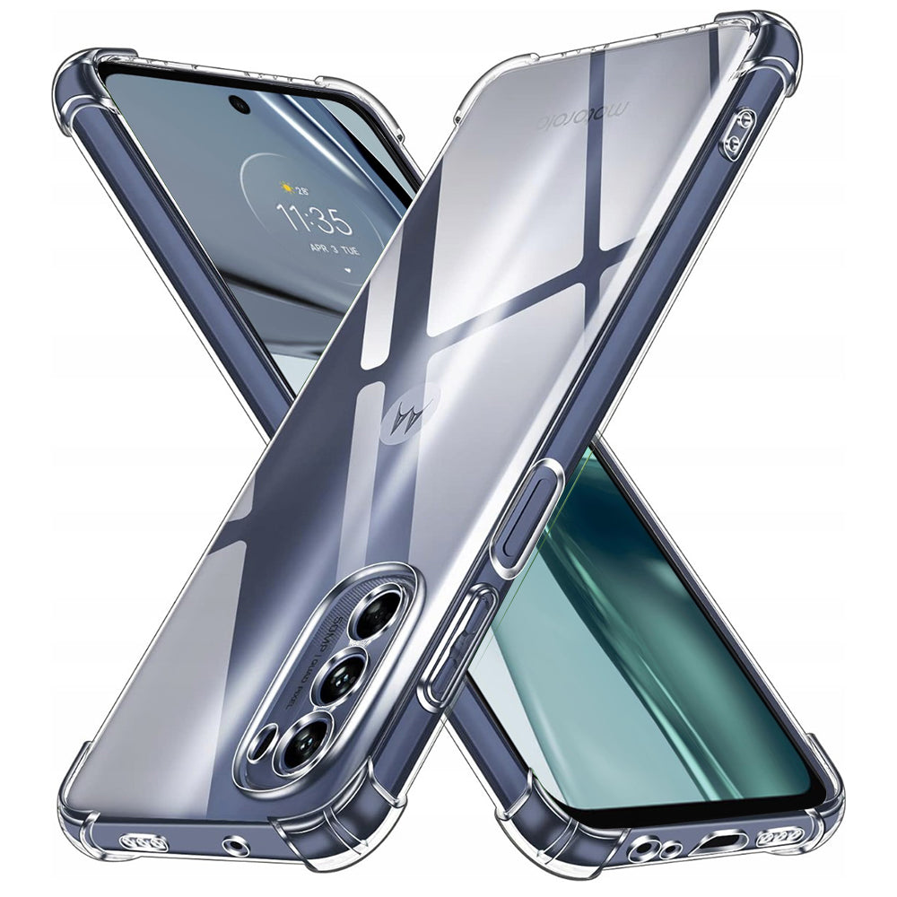 Θήκη για Motorola Moto G62 5G, Techsuit, Ανθεκτική σε Κρούσεις Διαφανής, Διαφάνεια