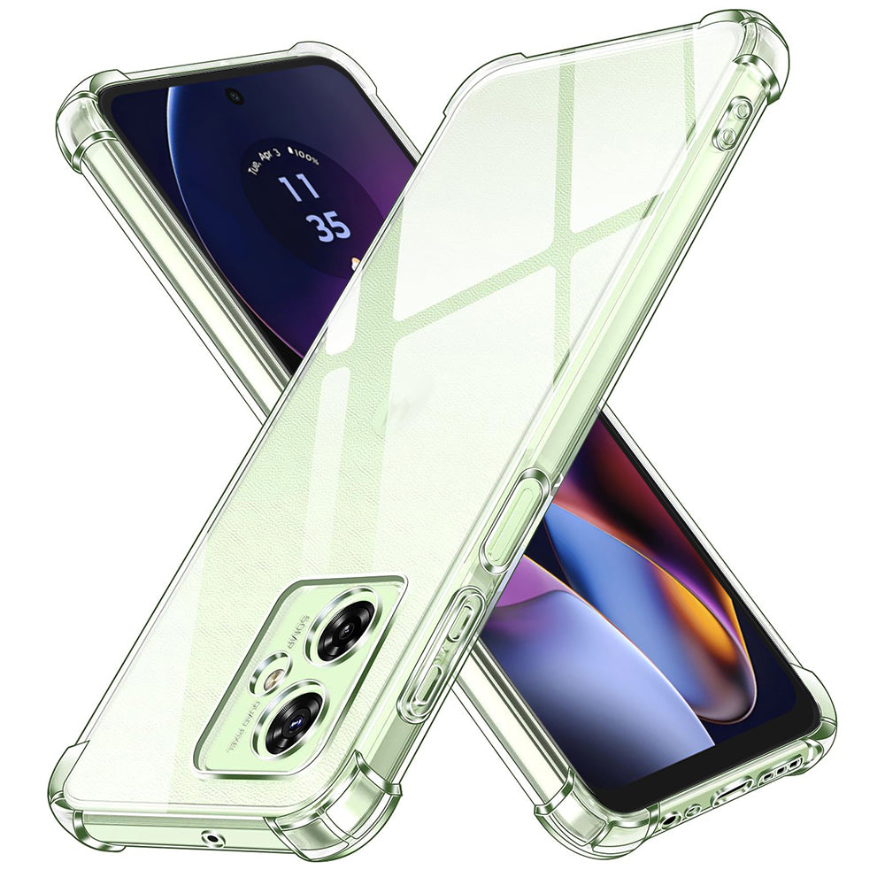 Θήκη για Motorola Moto G64 / G54 Power Edition, Techsuit, Ανθεκτική σε Κρούσεις Διαφανής, Διάφανη