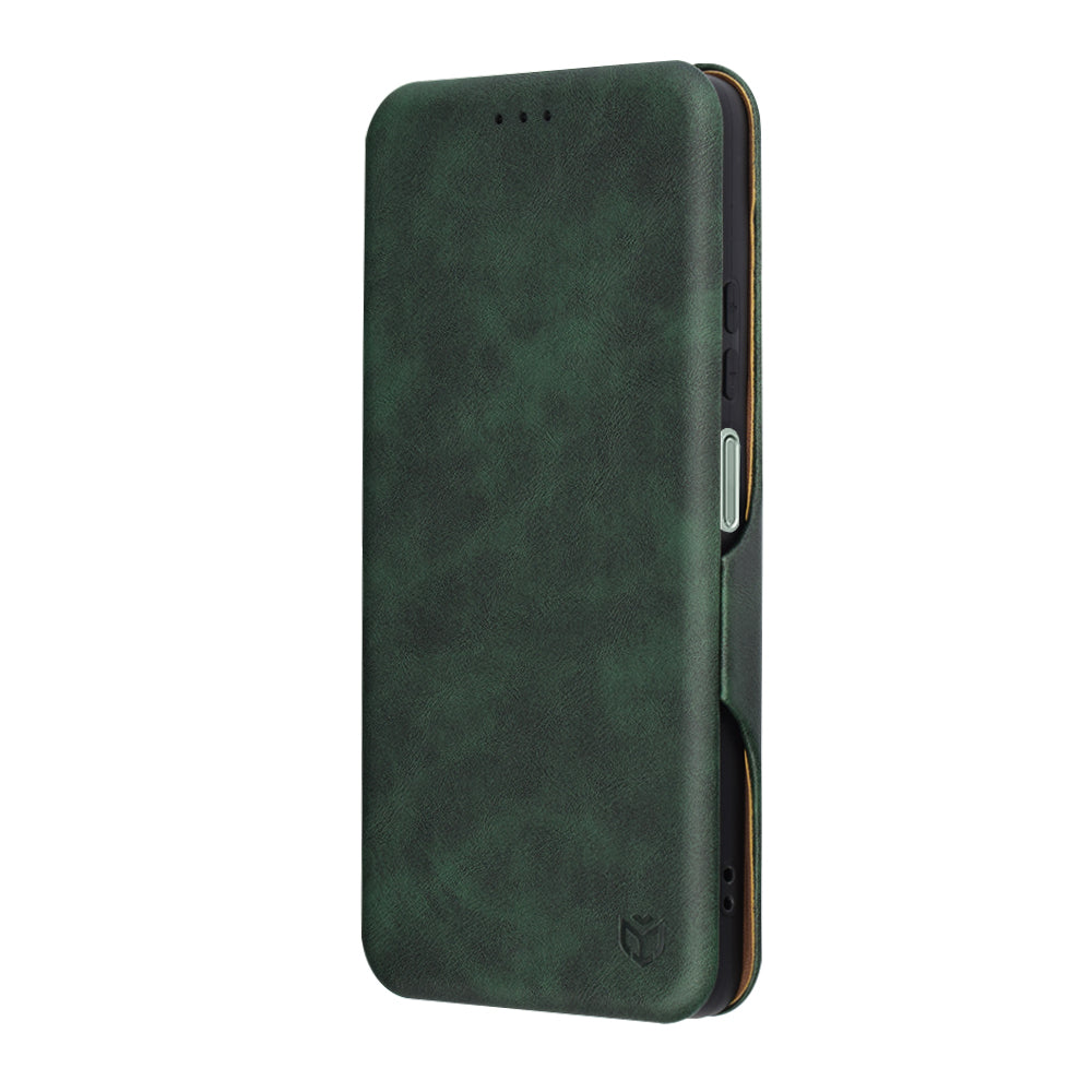 Θήκη για Motorola Moto G75, Techsuit, Safe Wallet Plus, Πράσινο