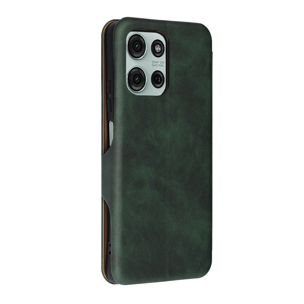 Θήκη για Motorola Moto G75, Techsuit, Safe Wallet Plus, Πράσινο