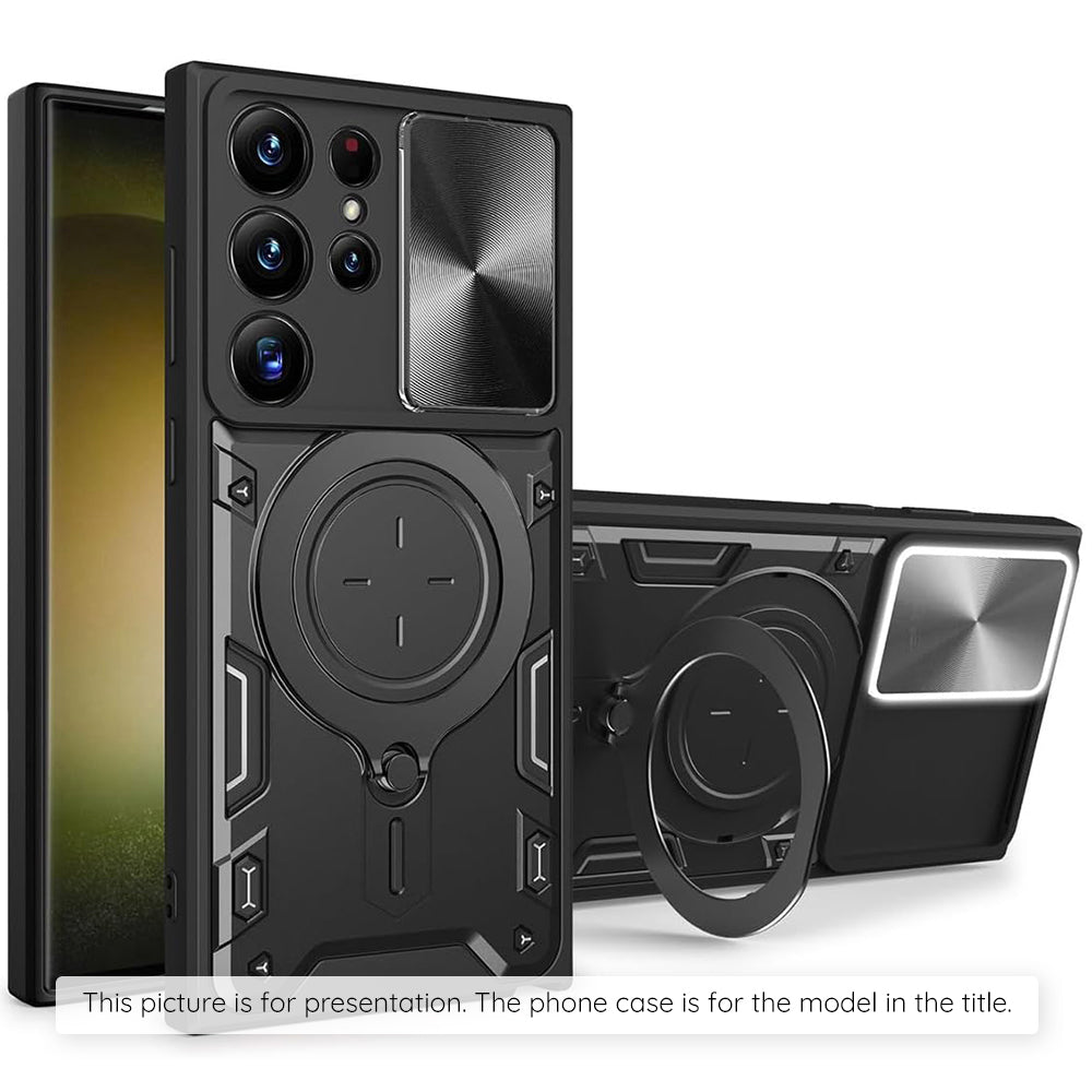 Θήκη για Motorola Moto G77 / G67, Techsuit, CamGuard Pro, Μαύρη