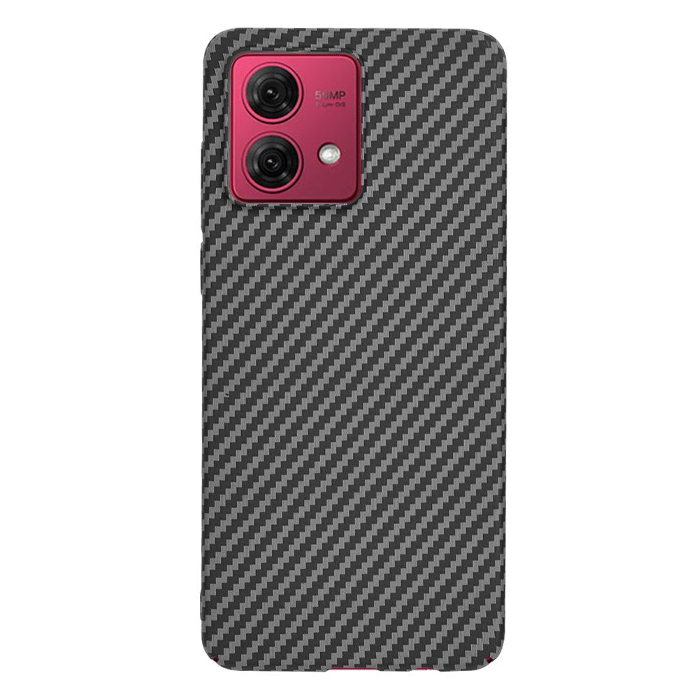 Θήκη για Motorola Moto G84, Techsuit, Carbonite FiberShell, Μαύρη