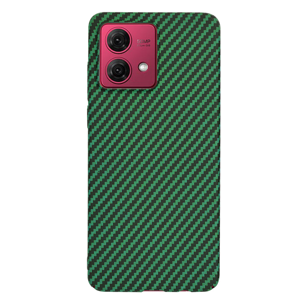 Θήκη για Motorola Moto G84, Techsuit, Carbonite FiberShell, Πράσινο