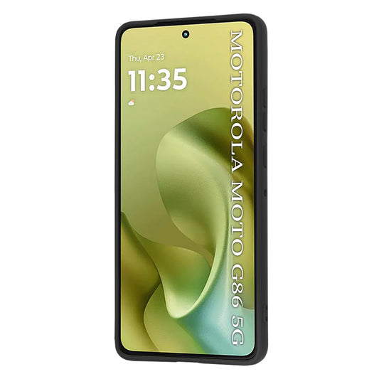 Θήκη για Motorola Moto G86, Techsuit, SoftFlex, Μαύρο