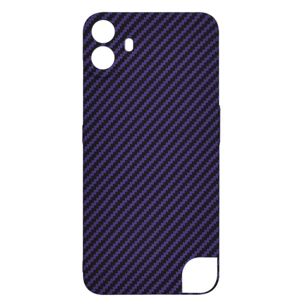 Θήκη για Nothing CMF Phone 1, Techsuit, Carbonite FiberShell, Μωβ
