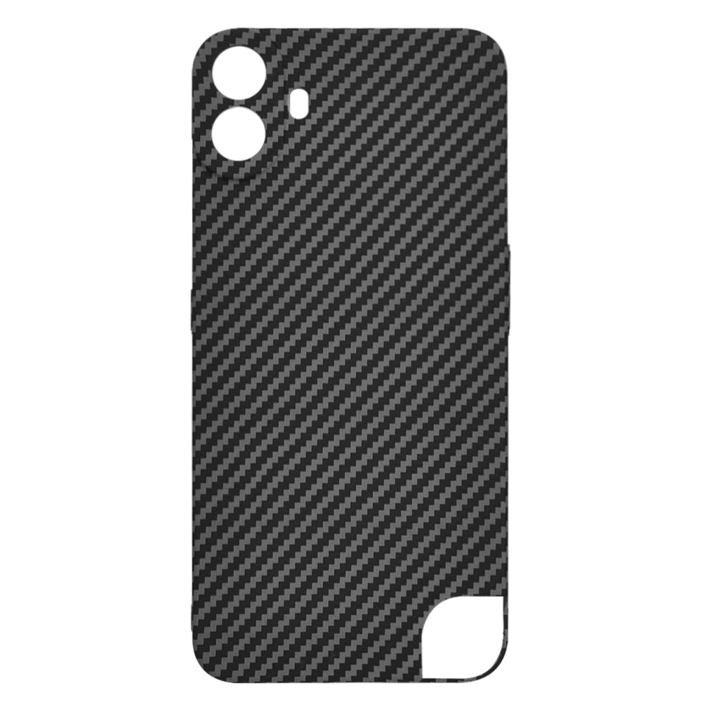 Θήκη για Nothing CMF Phone 1, Techsuit, Carbonite FiberShell, Μαύρη