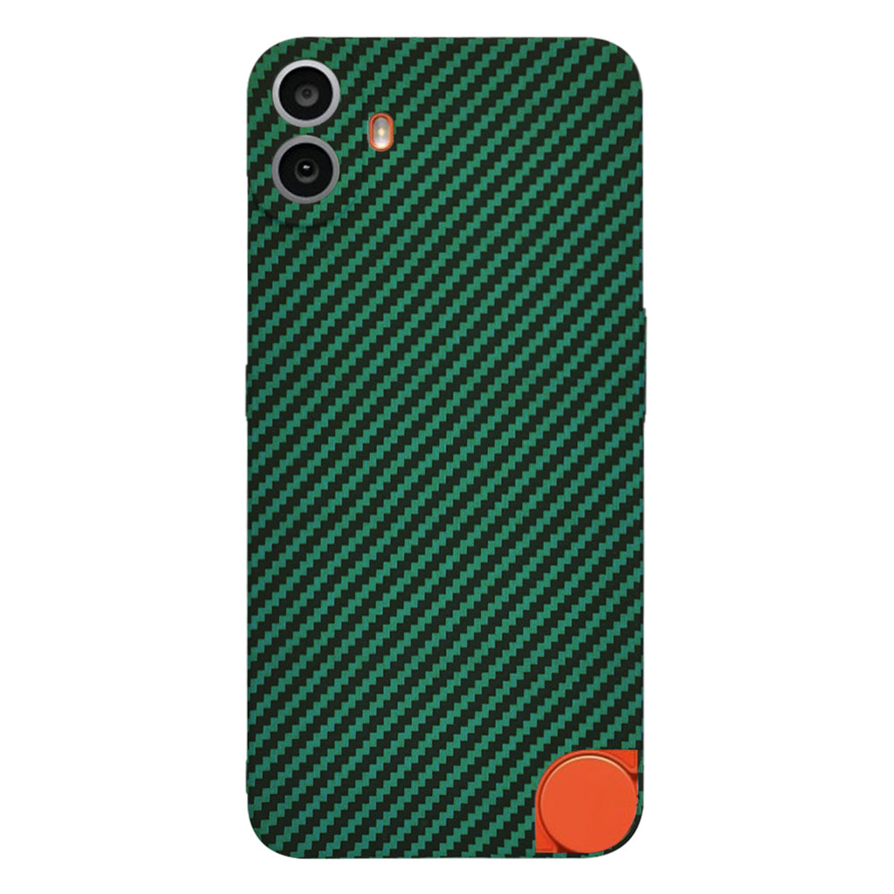 Θήκη για Nothing CMF Phone 1, Techsuit, Carbonite FiberShell, Πράσινο