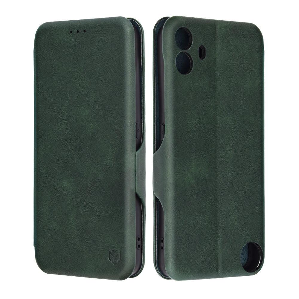 Θήκη για Nothing CMF Phone 1, Techsuit, Safe Wallet Plus, Πράσινο
