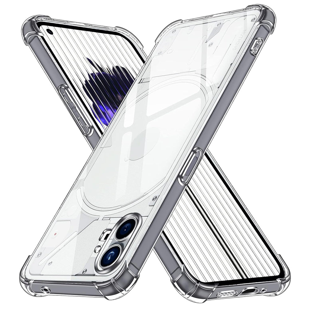 Θήκη για Nothing Phone (1), Techsuit, Ανθεκτική σε Κρούσεις Διαφανής, Διάφανη
