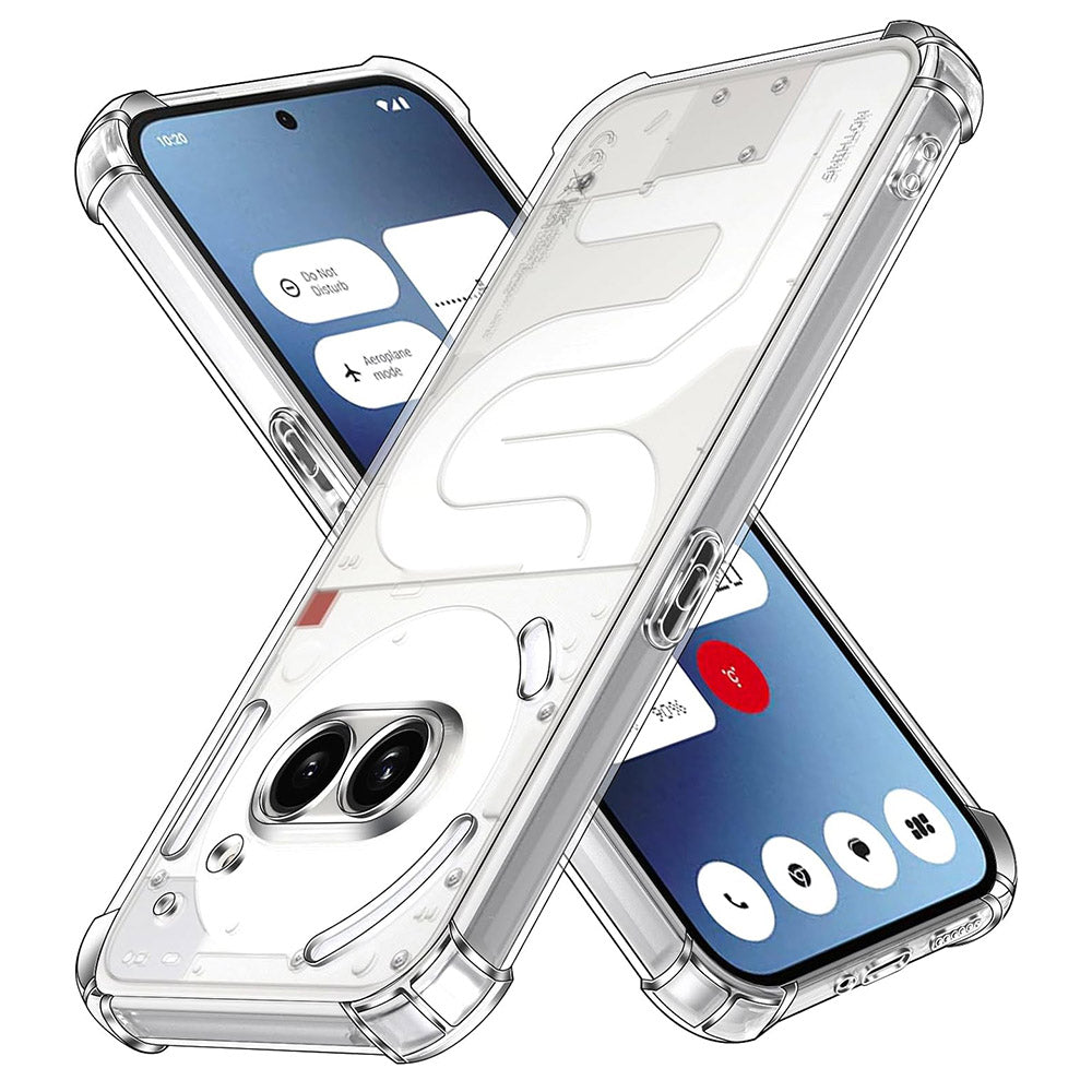 Θήκη για Nothing Phone (2a) Plus / Phone (2a), Techsuit, Ανθεκτική σε Κρούσεις Διαφανής, Διάφανη