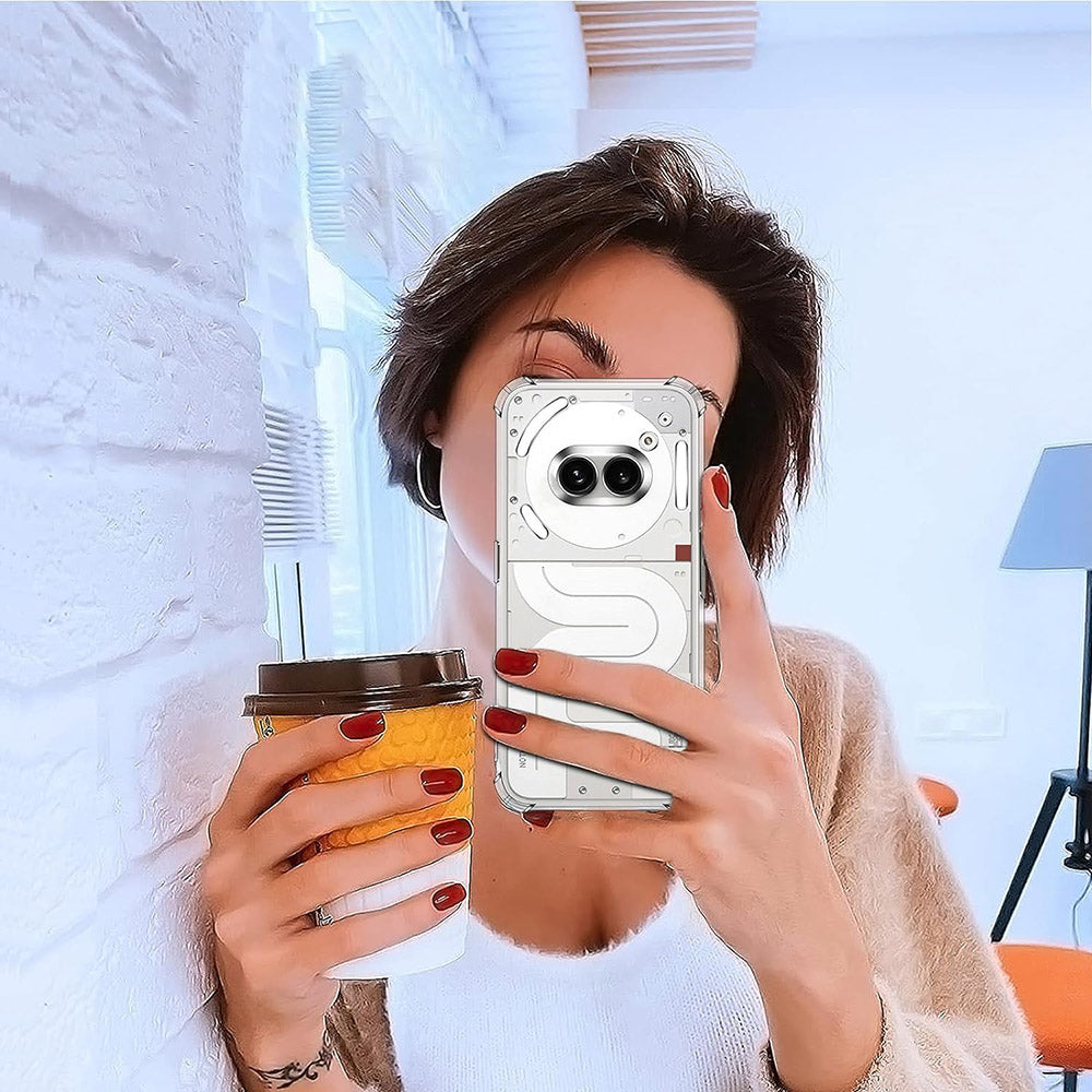 Θήκη για Nothing Phone (2a) Plus / Phone (2a), Techsuit, Ανθεκτική σε Κρούσεις Διαφανής, Διάφανη