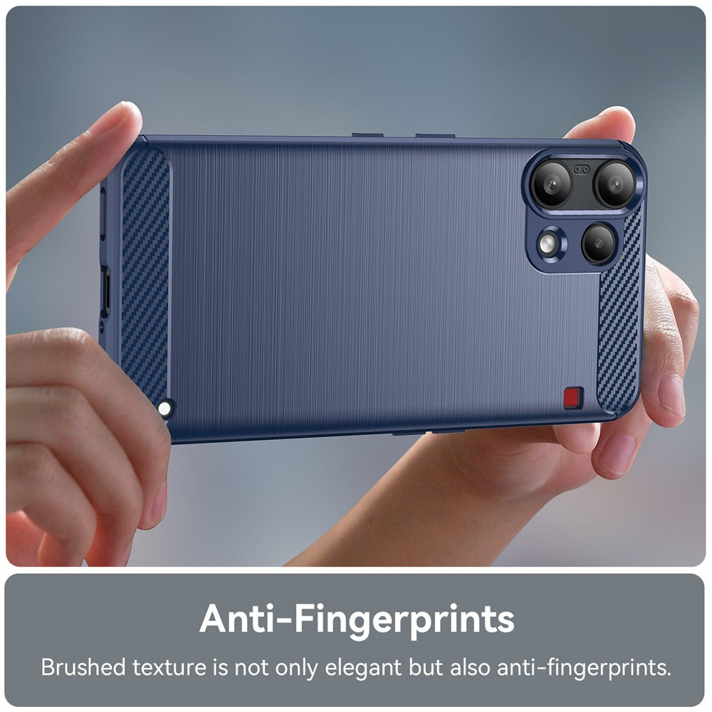Θήκη για Nothing Phone (3a) Lite, Techsuit, Καρμπόν, Μπλε
