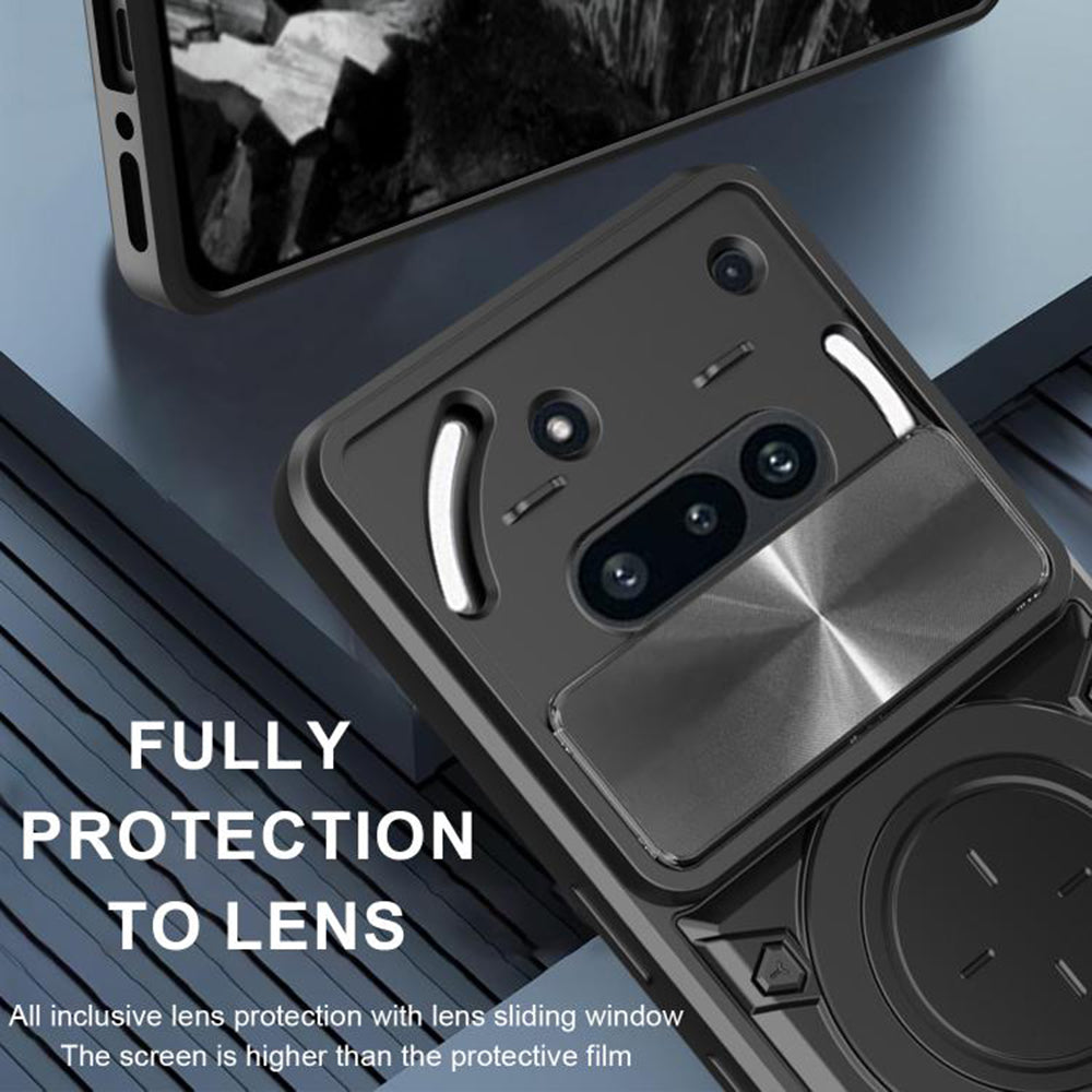 Θήκη για Nothing Phone (3a), Techsuit, CamGuard Pro, Ροζ Χρυσό