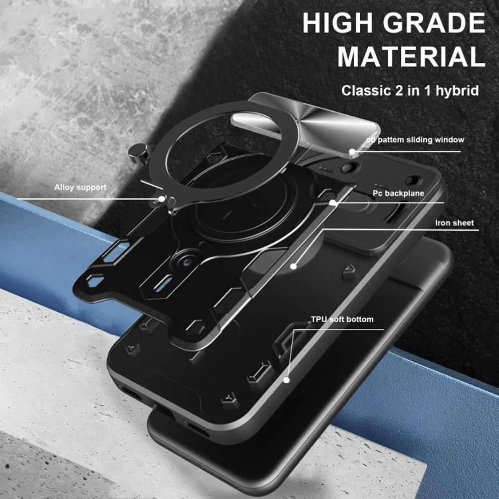 Θήκη για Nothing Phone (3a), Techsuit, CamGuard Pro, Ροζ Χρυσό