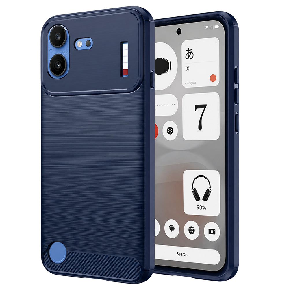 Θήκη για Nothing Phone (4b), Techsuit, Carbon, Μπλε
