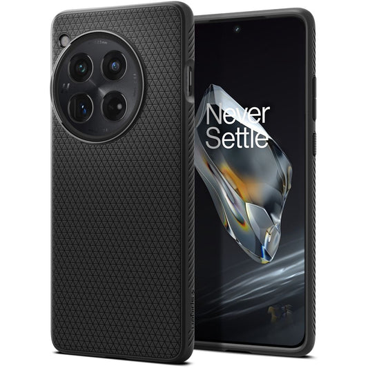 Θήκη για OnePlus 12, Spigen, Liquid Air, μαύρο ACS07375