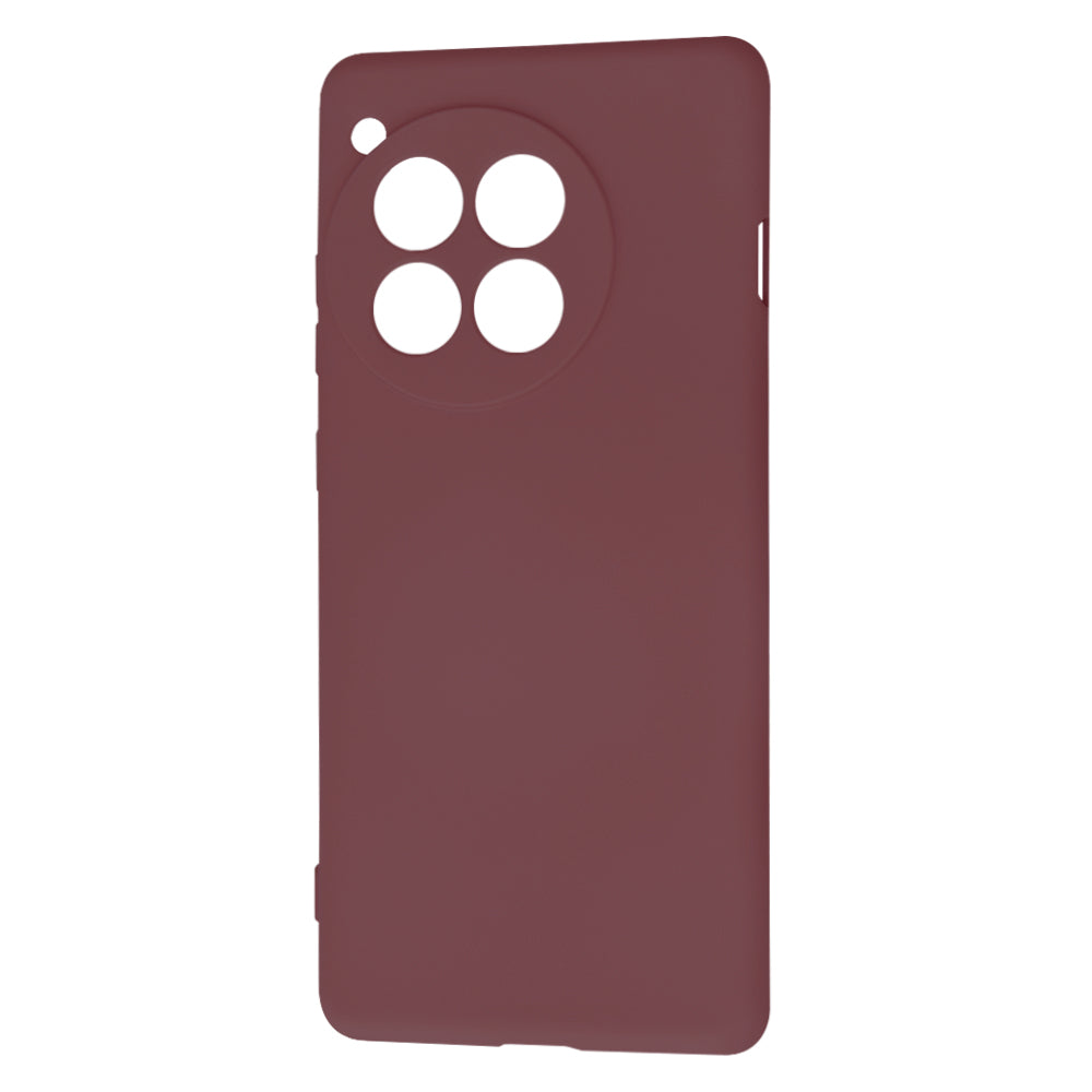 Θήκη για OnePlus 12R, Techsuit, SoftFlex, Βυσσινί