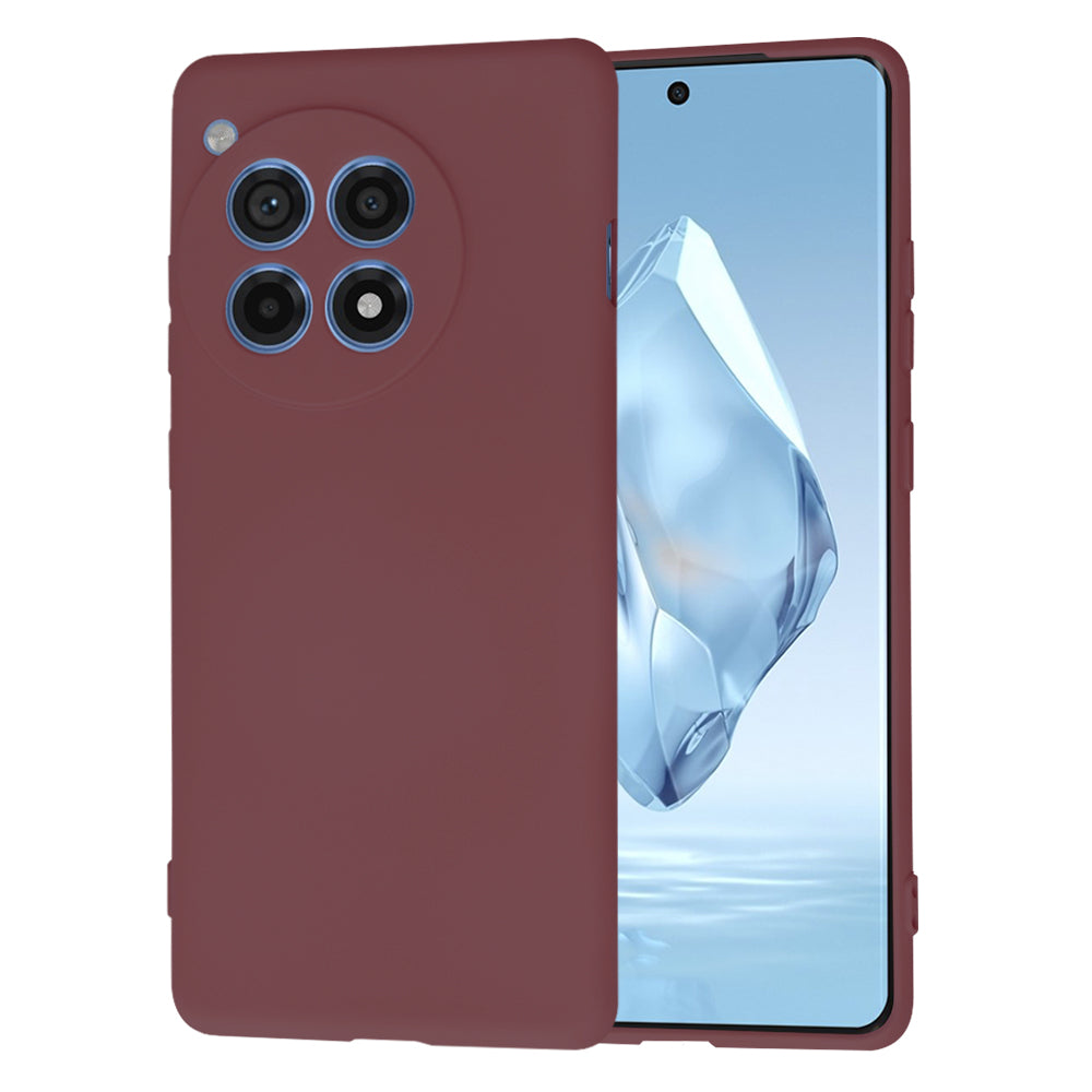 Θήκη για OnePlus 12R, Techsuit, SoftFlex, Βυσσινί