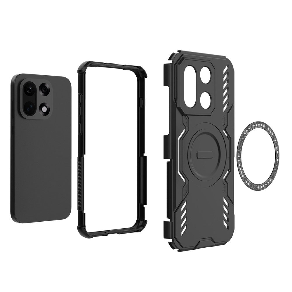 Θήκη MagSafe για OnePlus 15, Techsuit, ArmorMag, Μπλε