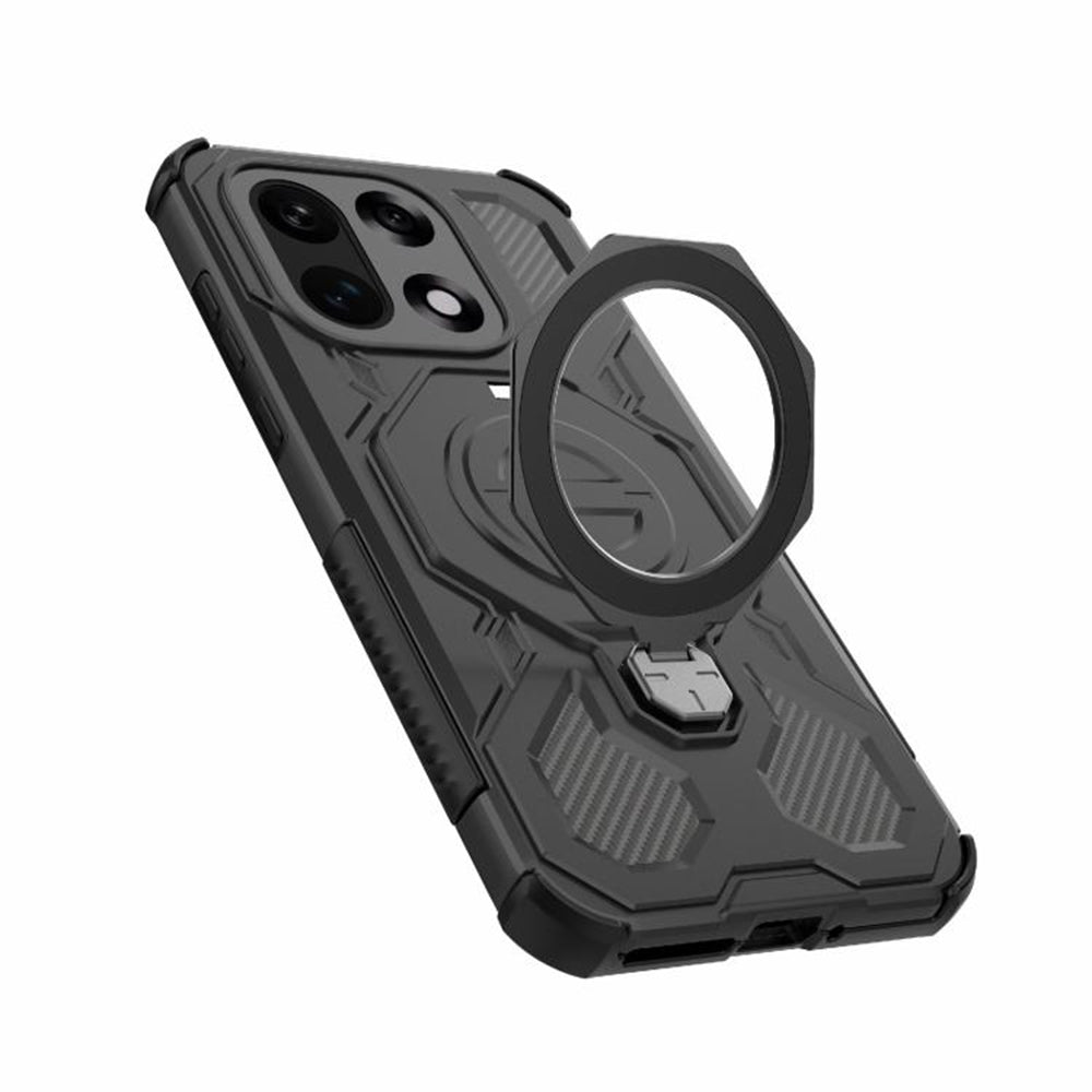 Θήκη για OnePlus 15, Techsuit, Carbon Shield Pro, Μαύρη