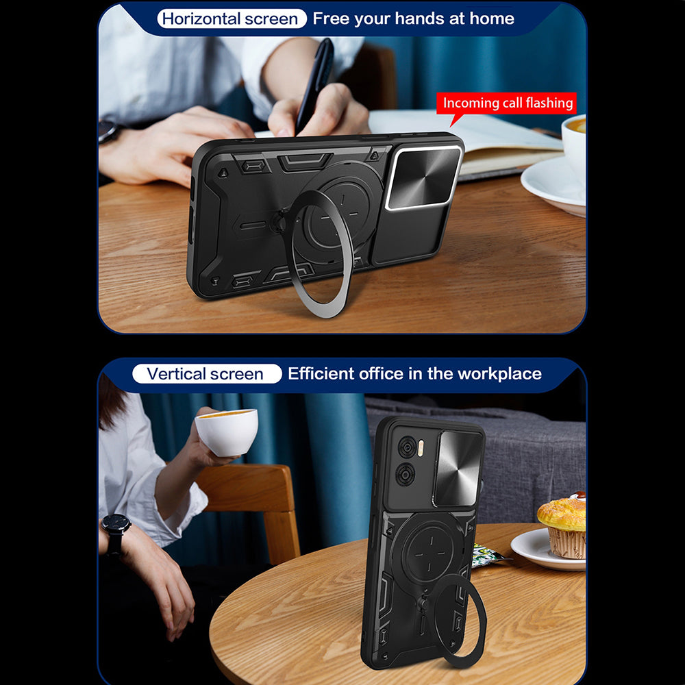 Θήκη για OnePlus Nord CE4 Lite, Techsuit, CamGuard Pro, Ροζ Χρυσό
