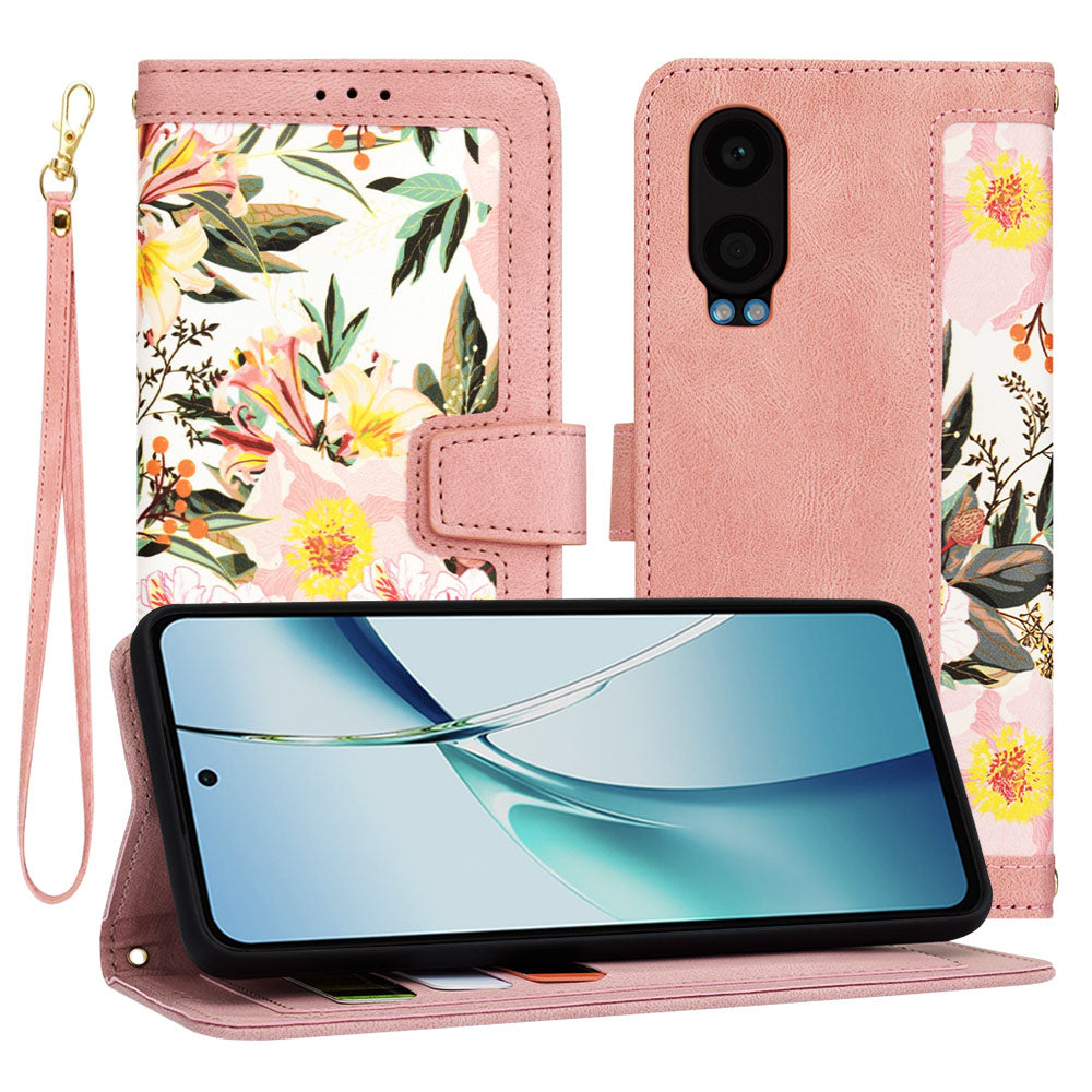 Θήκη για OnePlus Nord CE4 Lite, Techsuit, FlipCraft, Ροζ
