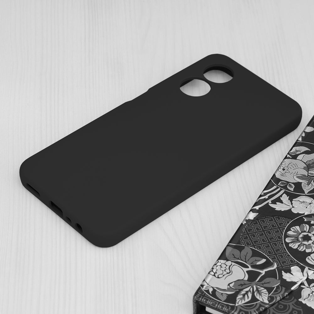 Θήκη για Oppo A17, Techsuit, Soft Edge, Μαύρη