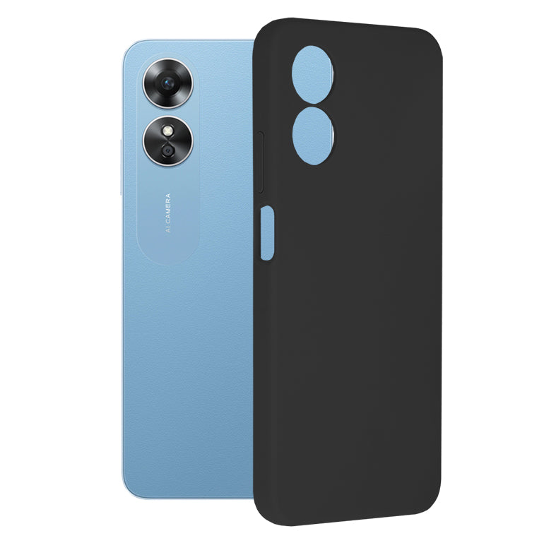 Θήκη για Oppo A17, Techsuit, Soft Edge, Μαύρη
