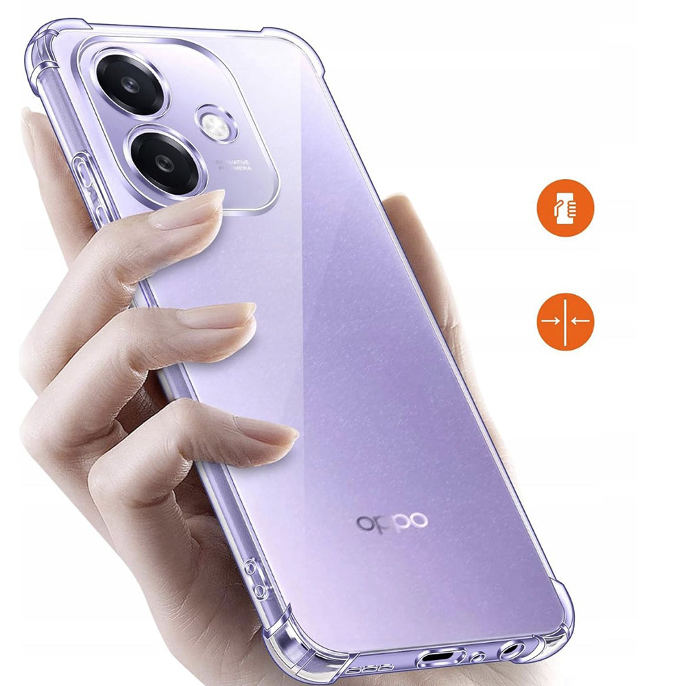 Θήκη για Oppo A3 4G, Techsuit, Ανθεκτική σε Κρούσεις Διαφανής, Διάφανη