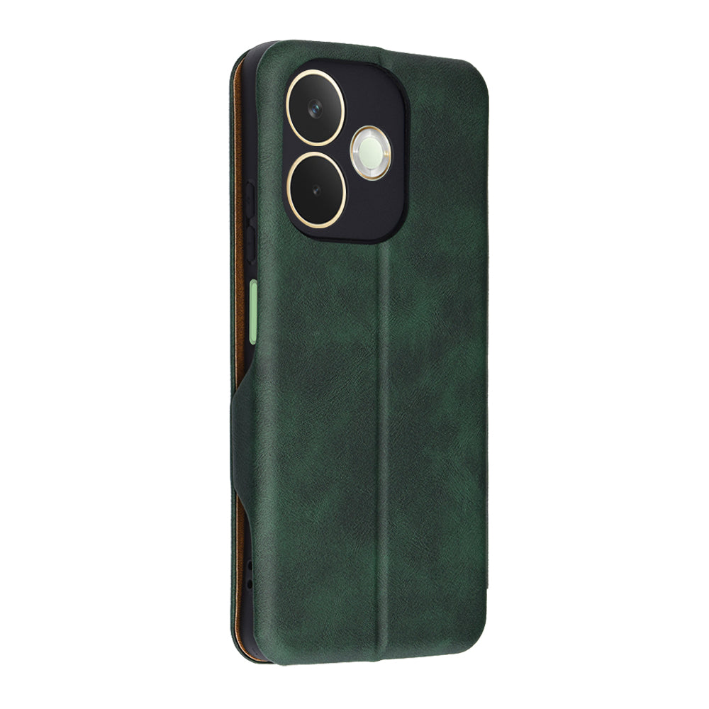 Θήκη για Oppo A5 Pro 4G / A5 Pro, Techsuit, Safe Wallet Plus, Πράσινο