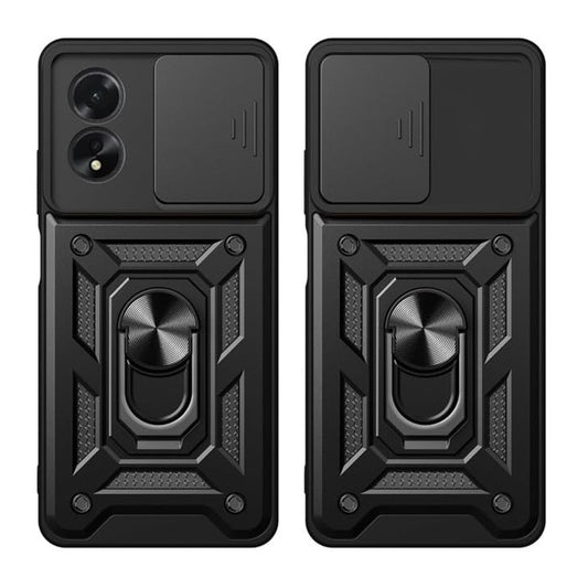 Θήκη για Oppo A58 4G, Techsuit, CamShield, Μαύρη