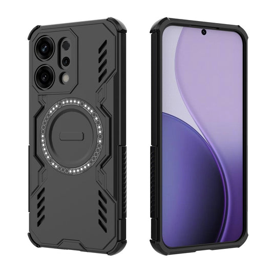 Θήκη MagSafe για Oppo A6 Pro 5G / A6 Pro 4G, Techsuit, ArmorMag, Μαύρη