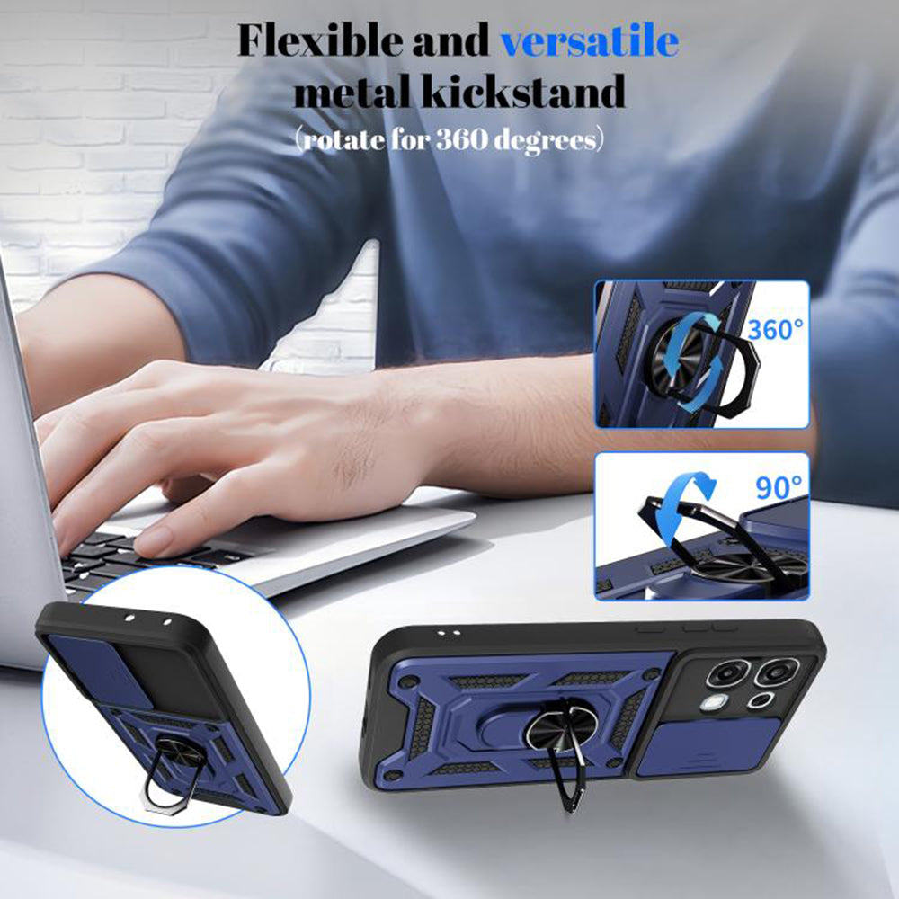 Θήκη για Oppo A6 Pro 5G / A6 Pro 4G, Techsuit, CamShield, Μπλε