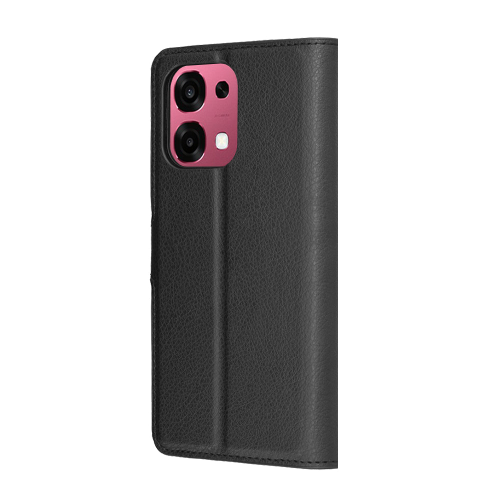 Θήκη για Oppo A6 Pro 5G / A6 Pro 4G, Techsuit, Leather Folio, Μαύρη