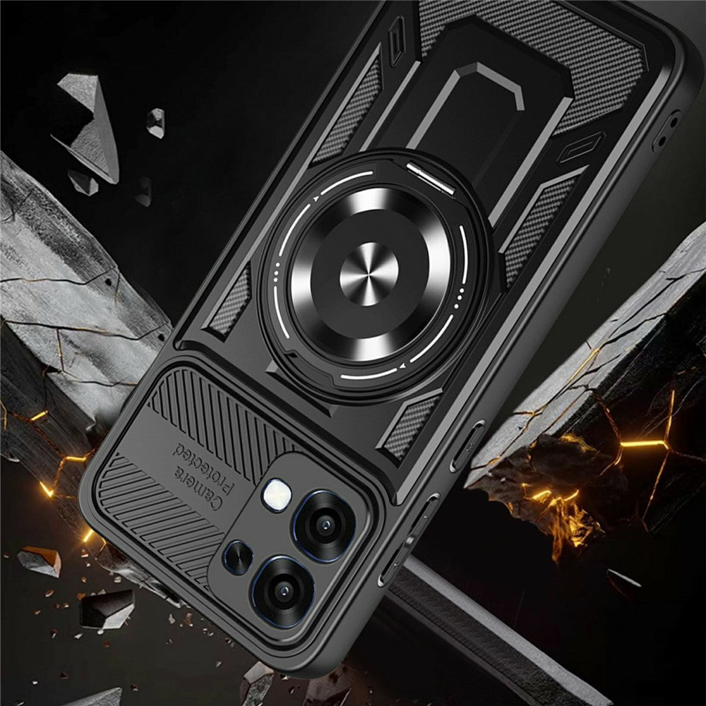 Θήκη για Oppo A6 Pro 5G / A6 Pro 4G, Techsuit, RuggedCam, Μπλε