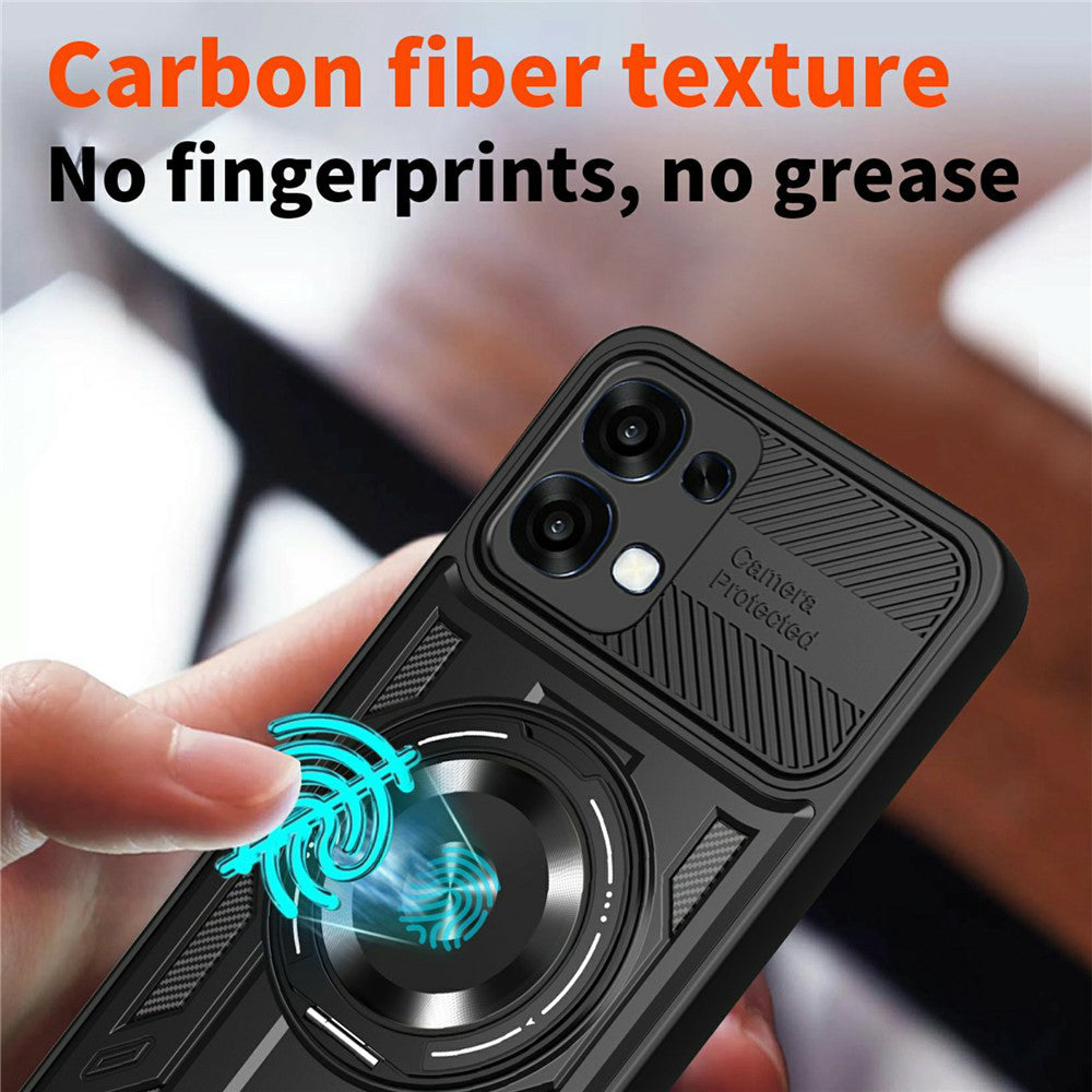 Θήκη για Oppo A6 Pro 5G / A6 Pro 4G, Techsuit, RuggedCam, Μπλε